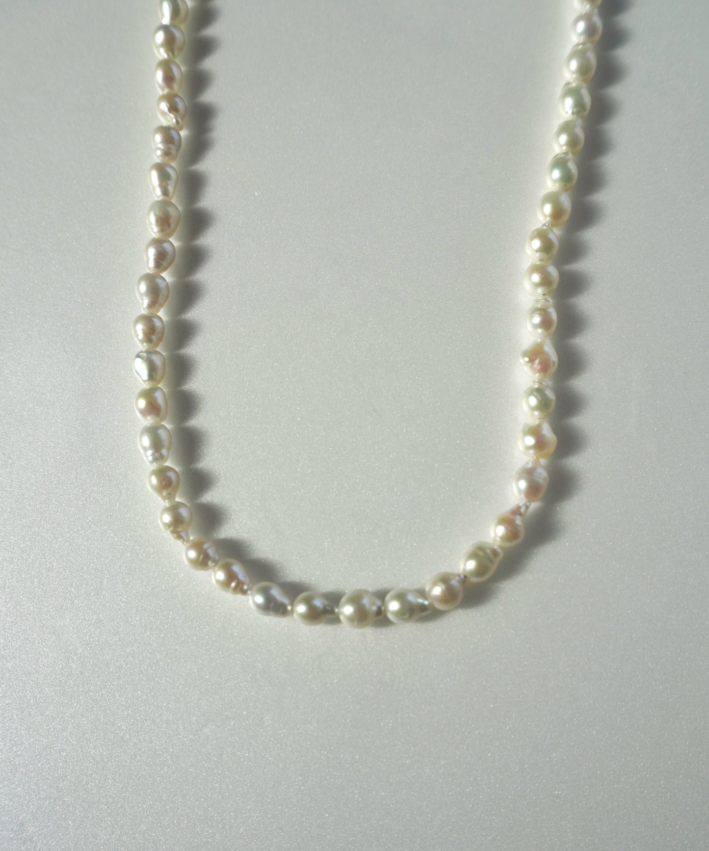 dewdrop pearl necklace