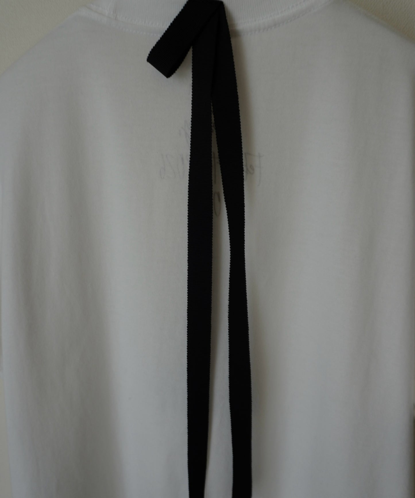 "Sunday" back tie Tee