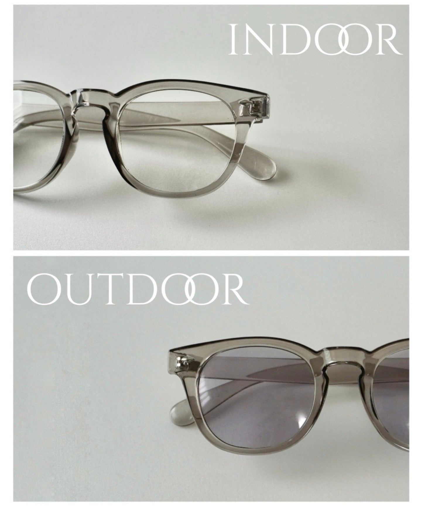 Photochromic wellington sunglasses