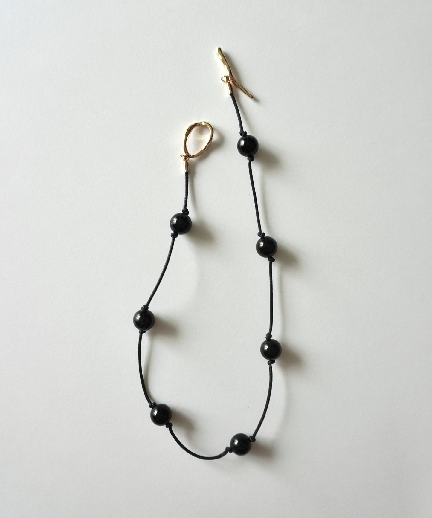 "candy" stone & code necklace