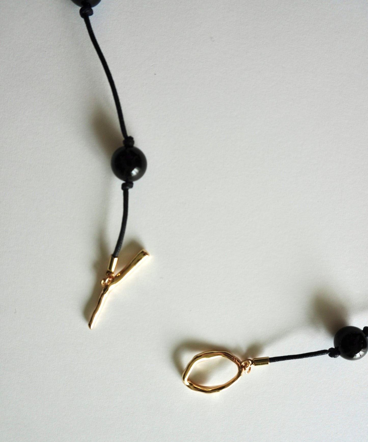 "candy" stone & code necklace