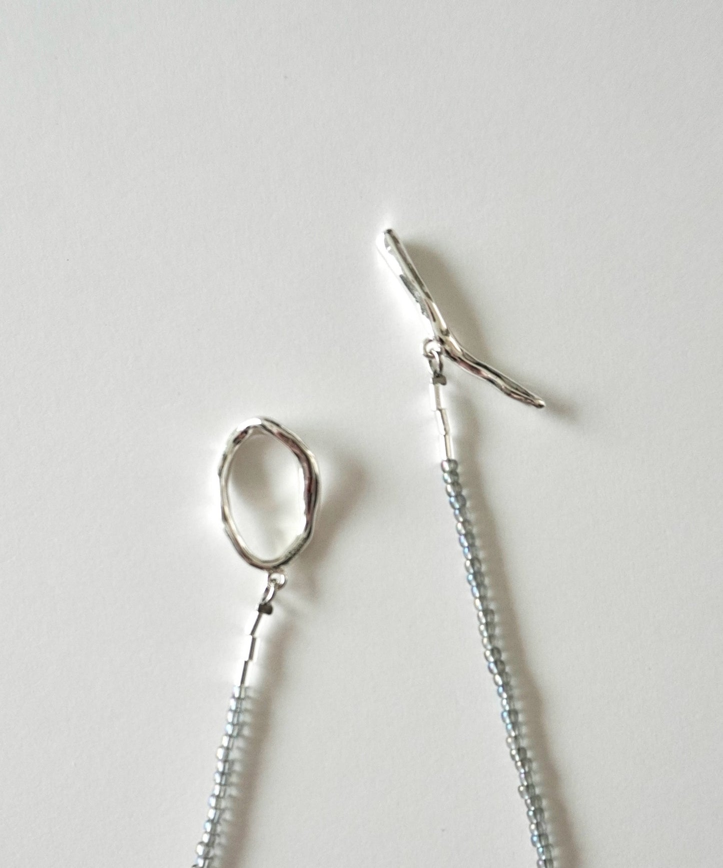 tiny beads & chain necklaces