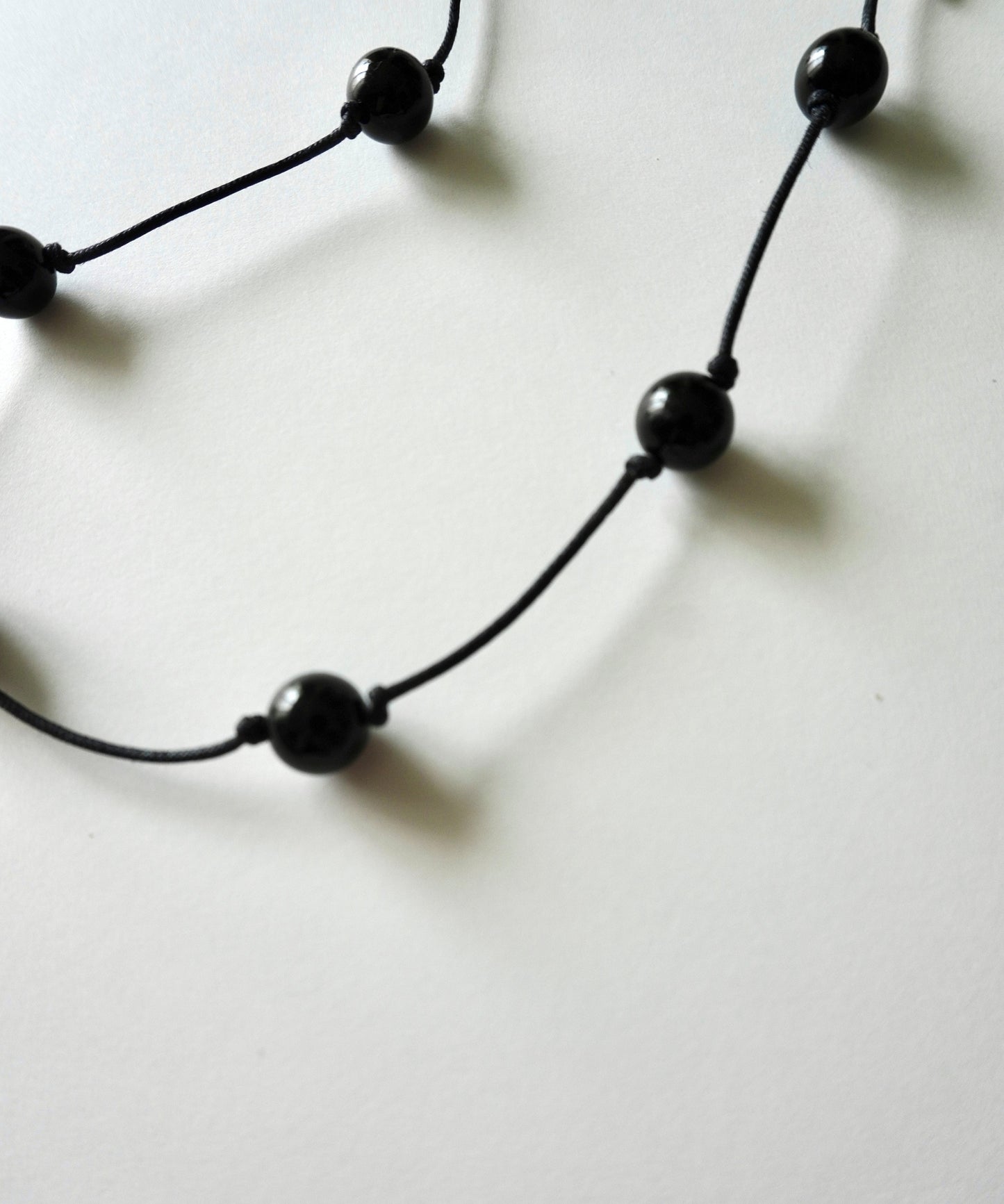 "candy" stone & code necklace