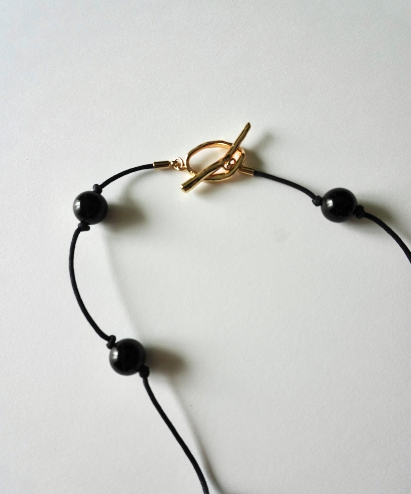 "candy" stone & code necklace