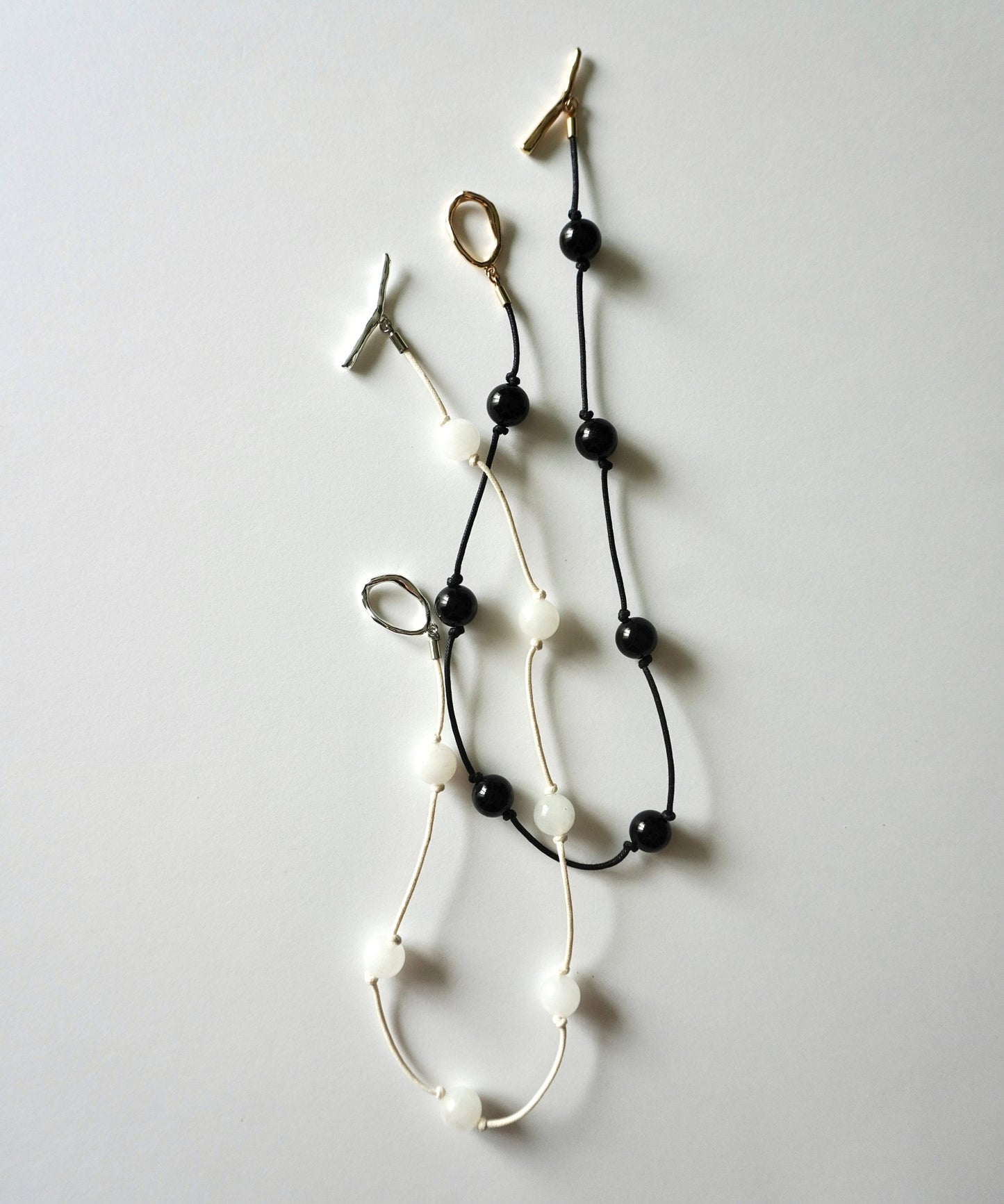 "candy" stone & code necklace
