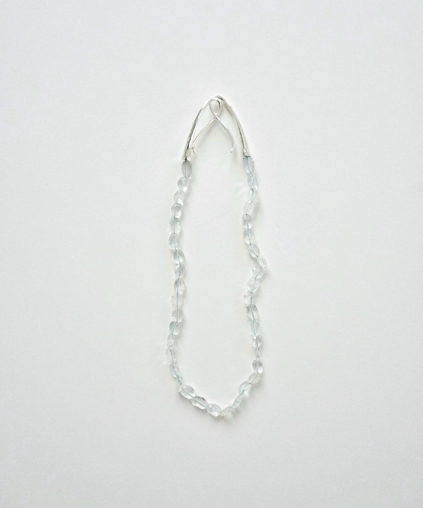 "Aquamarine" stone necklace