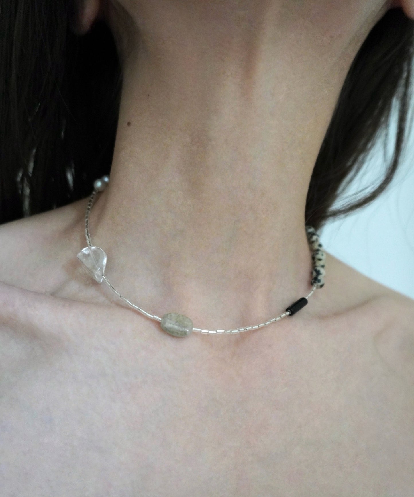 "RUTILE" thin necklace