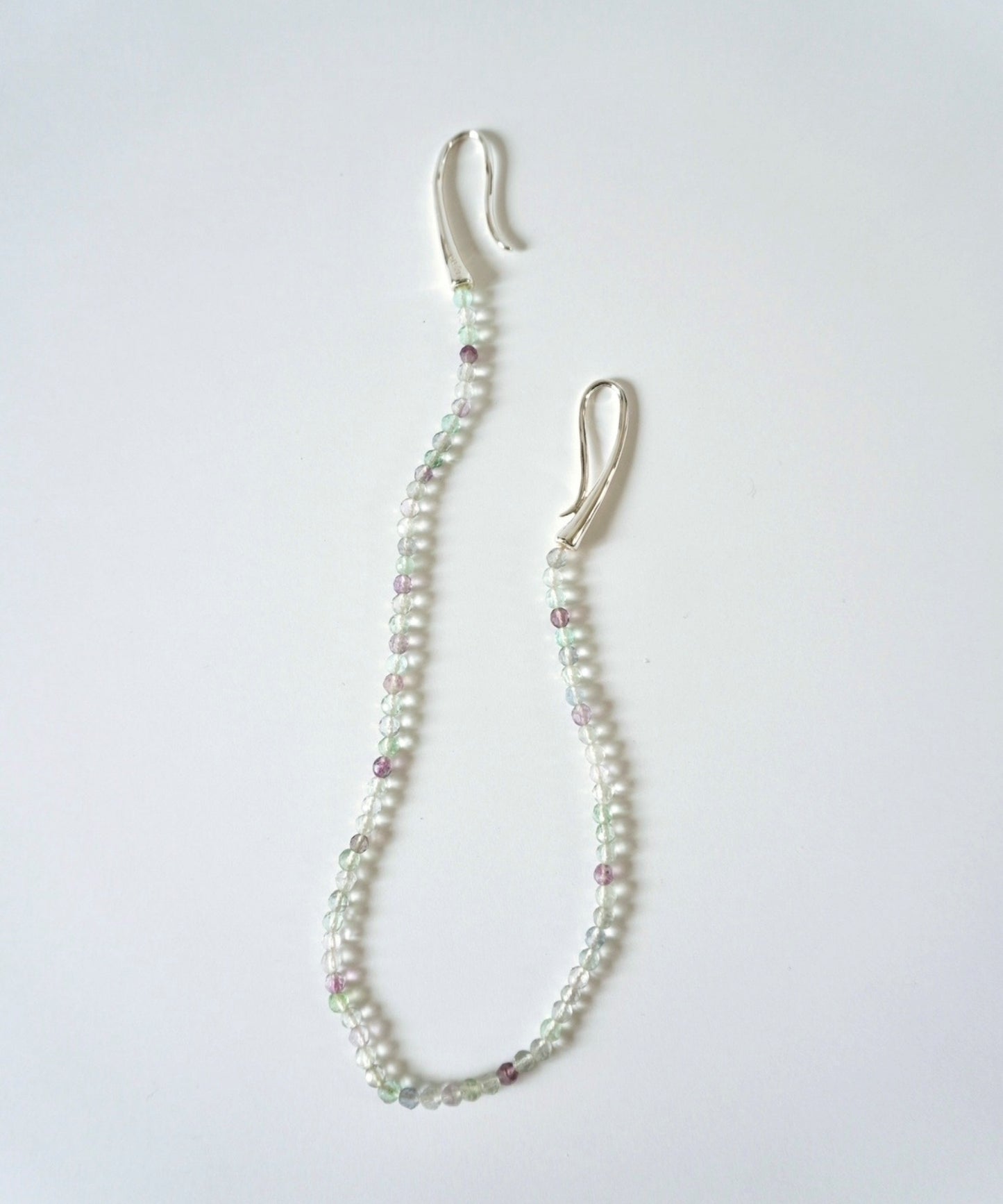 "Fluorite" stone necklace