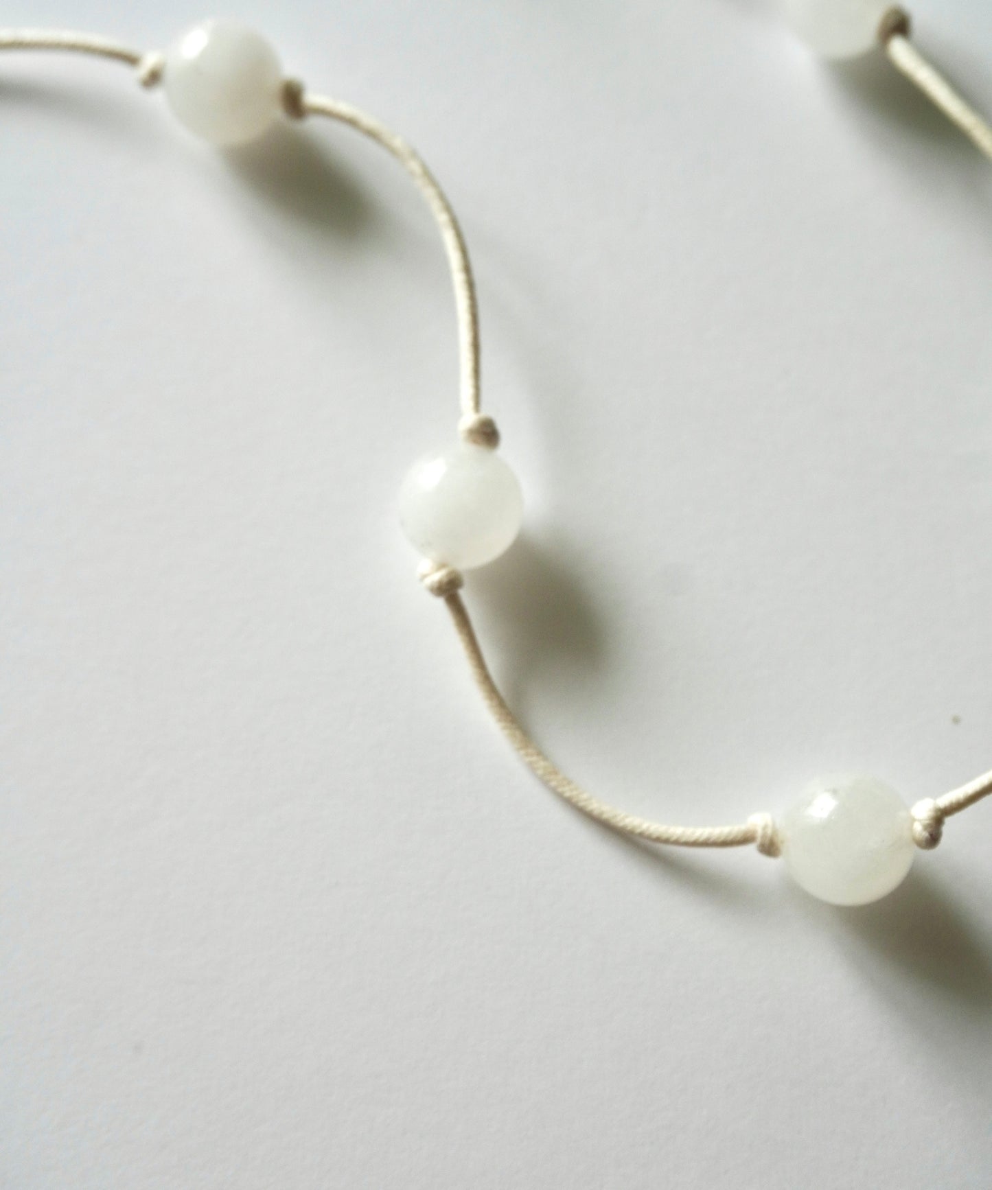 "candy" stone & code necklace
