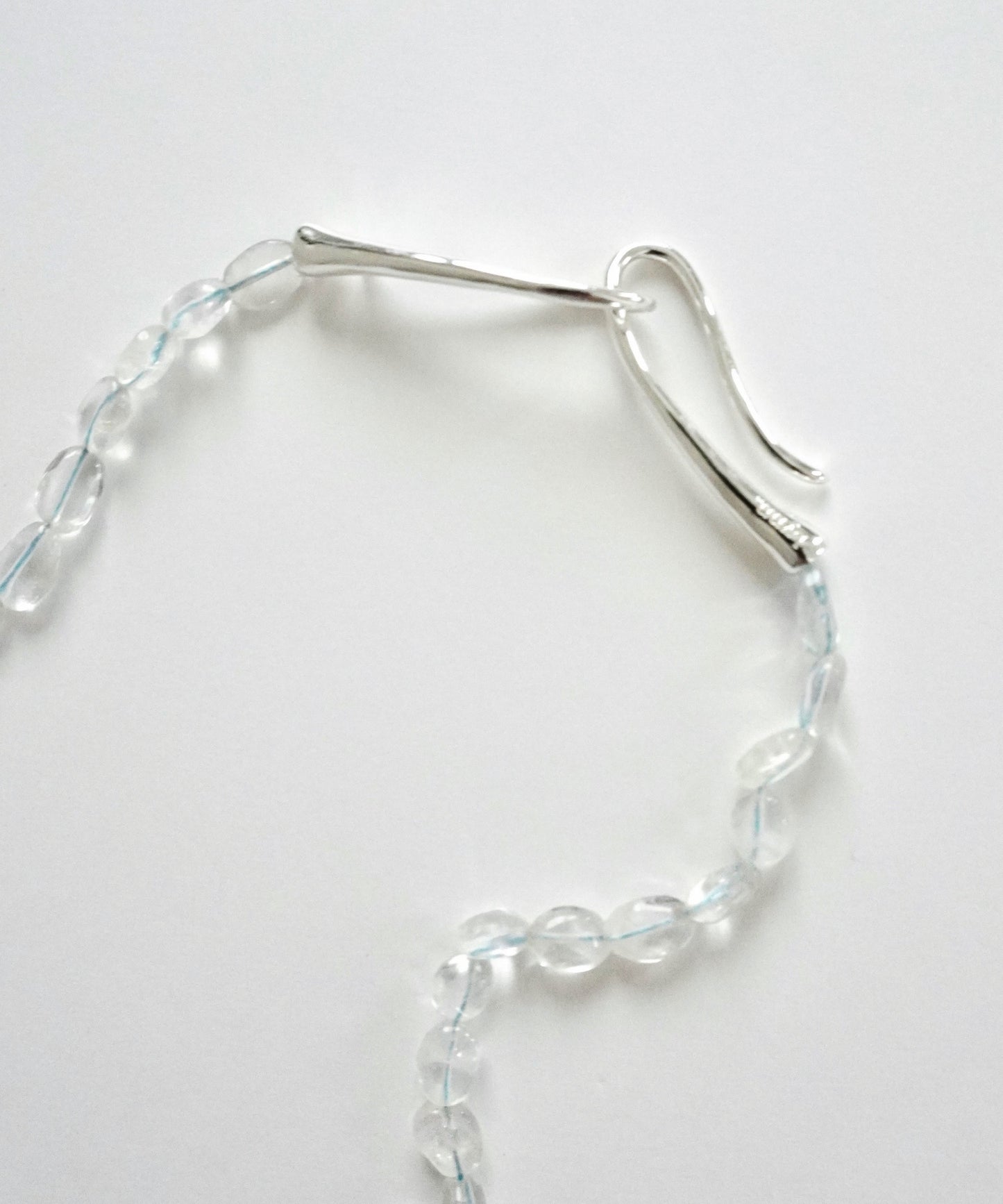 "Aquamarine" stone necklace