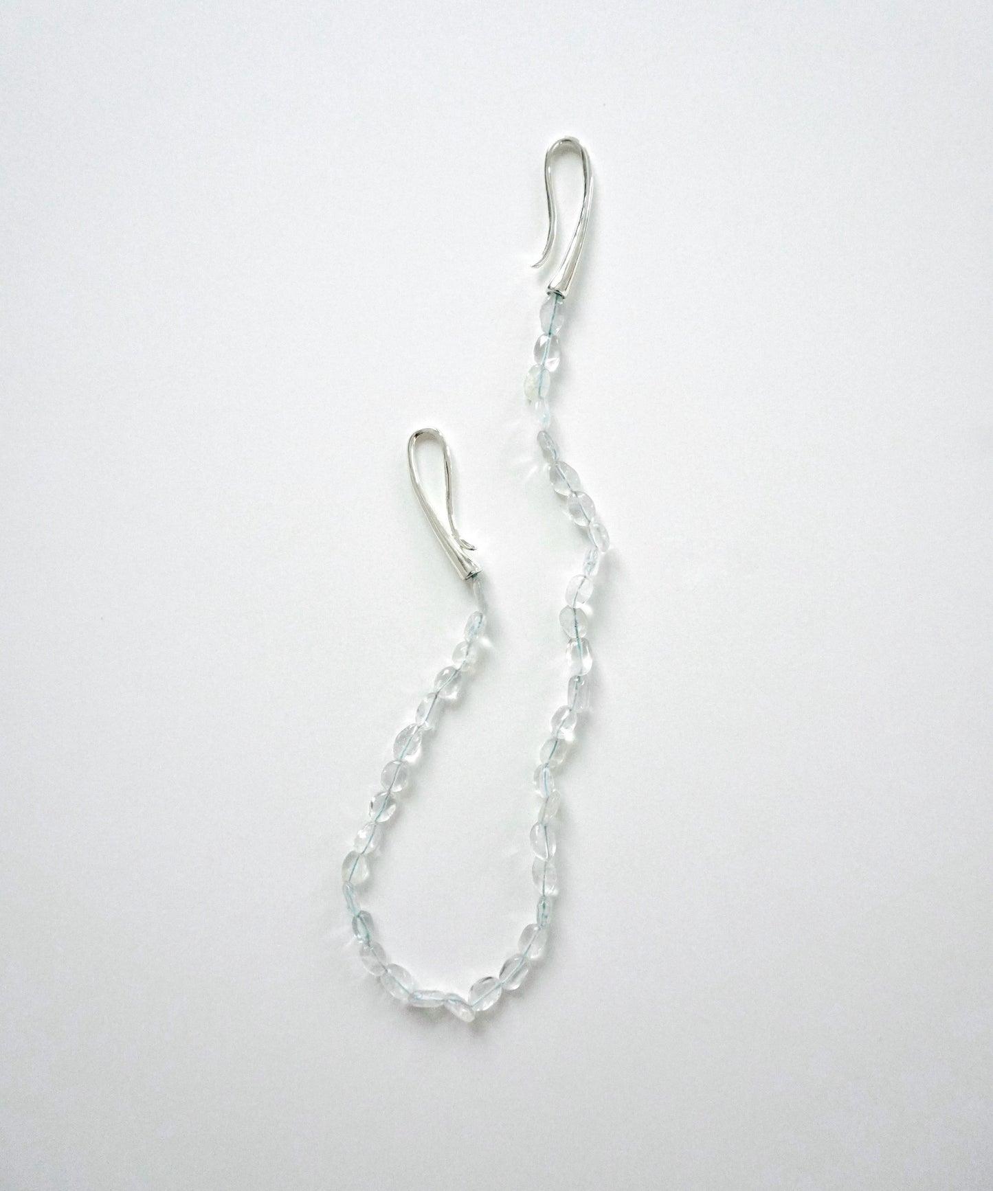 "Aquamarine" stone necklace