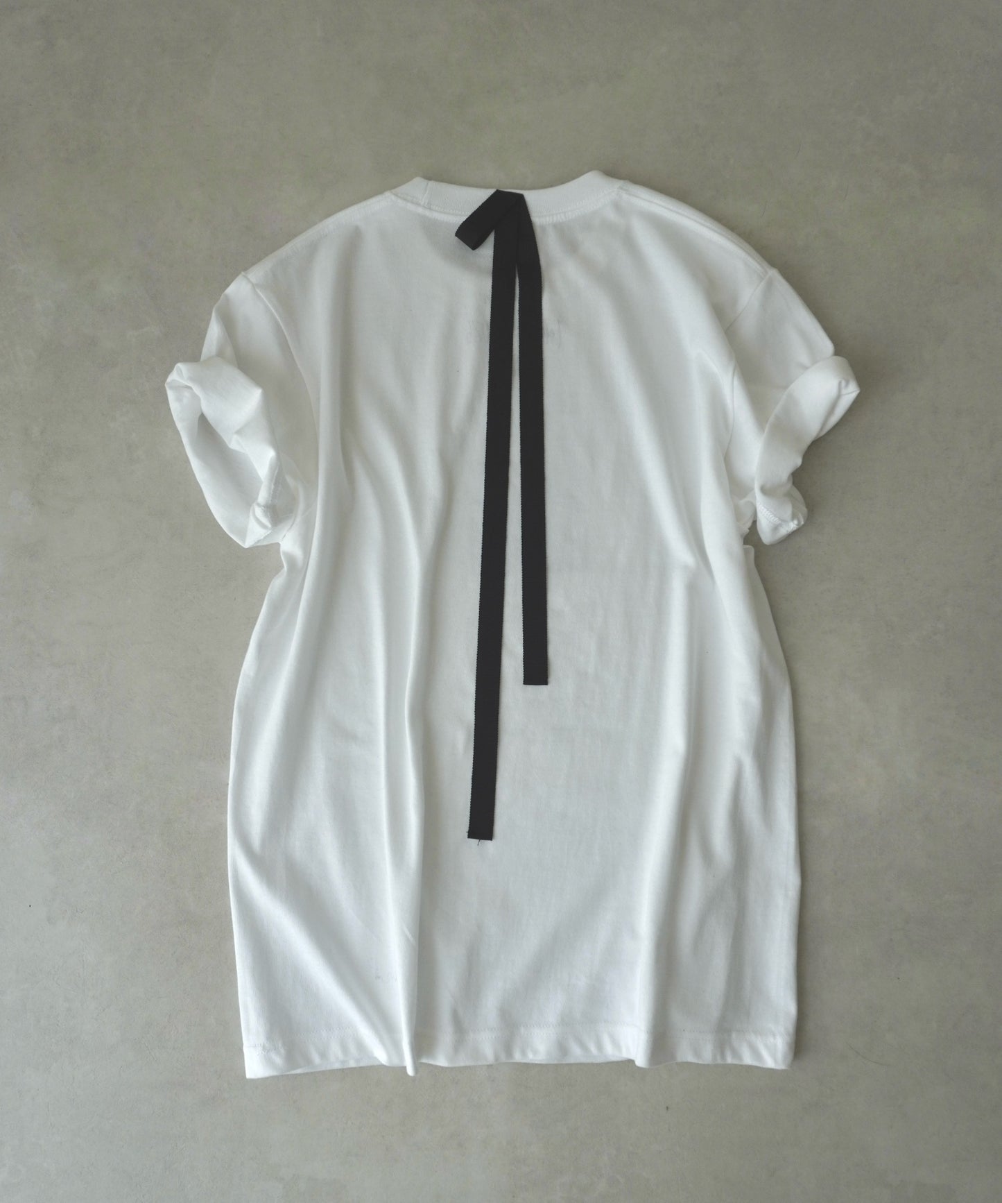 "Sunday" back tie Tee