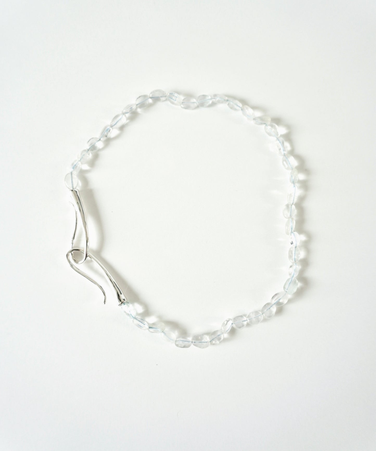 "Aquamarine" stone necklace