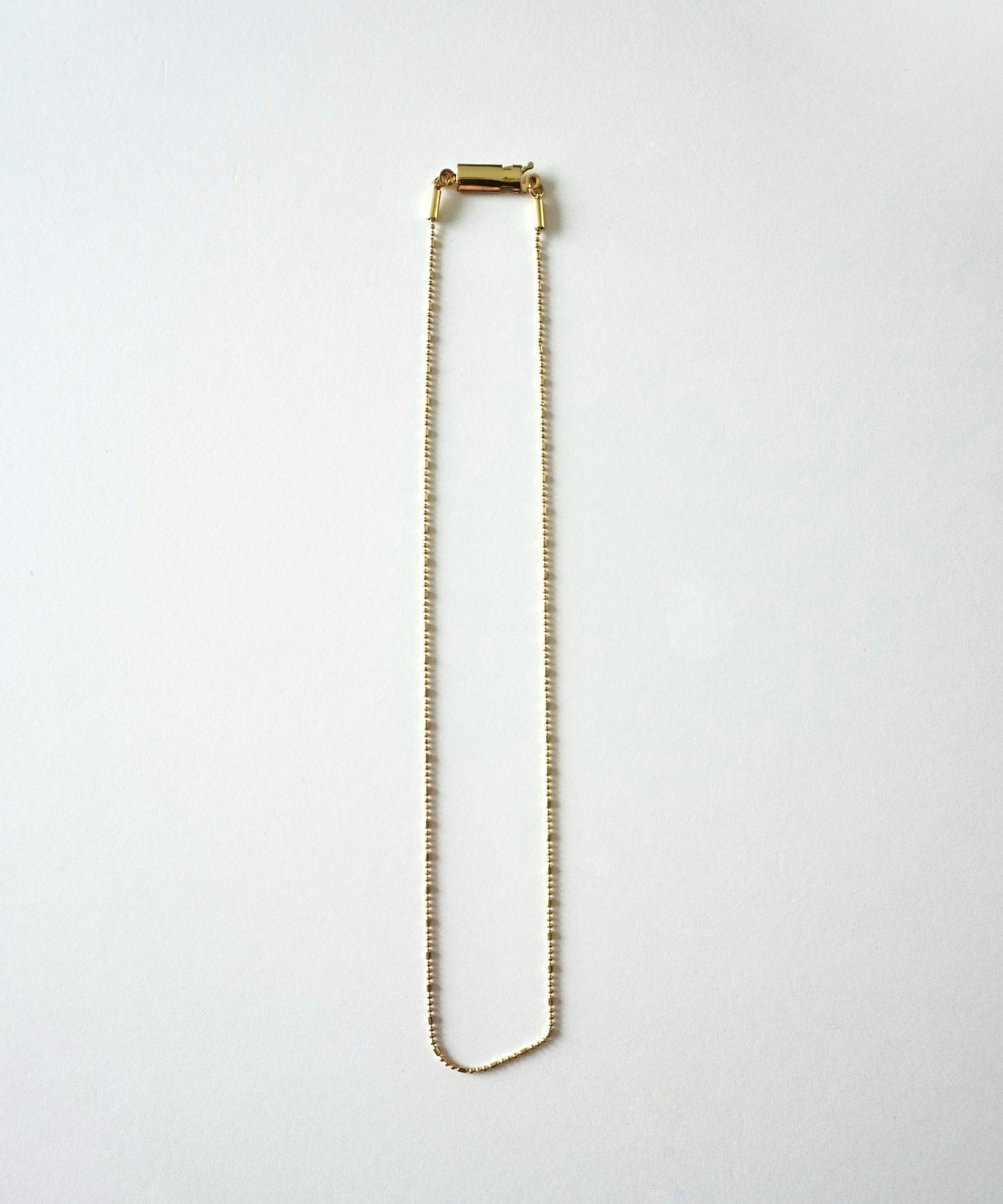 tiny beads & chain necklaces