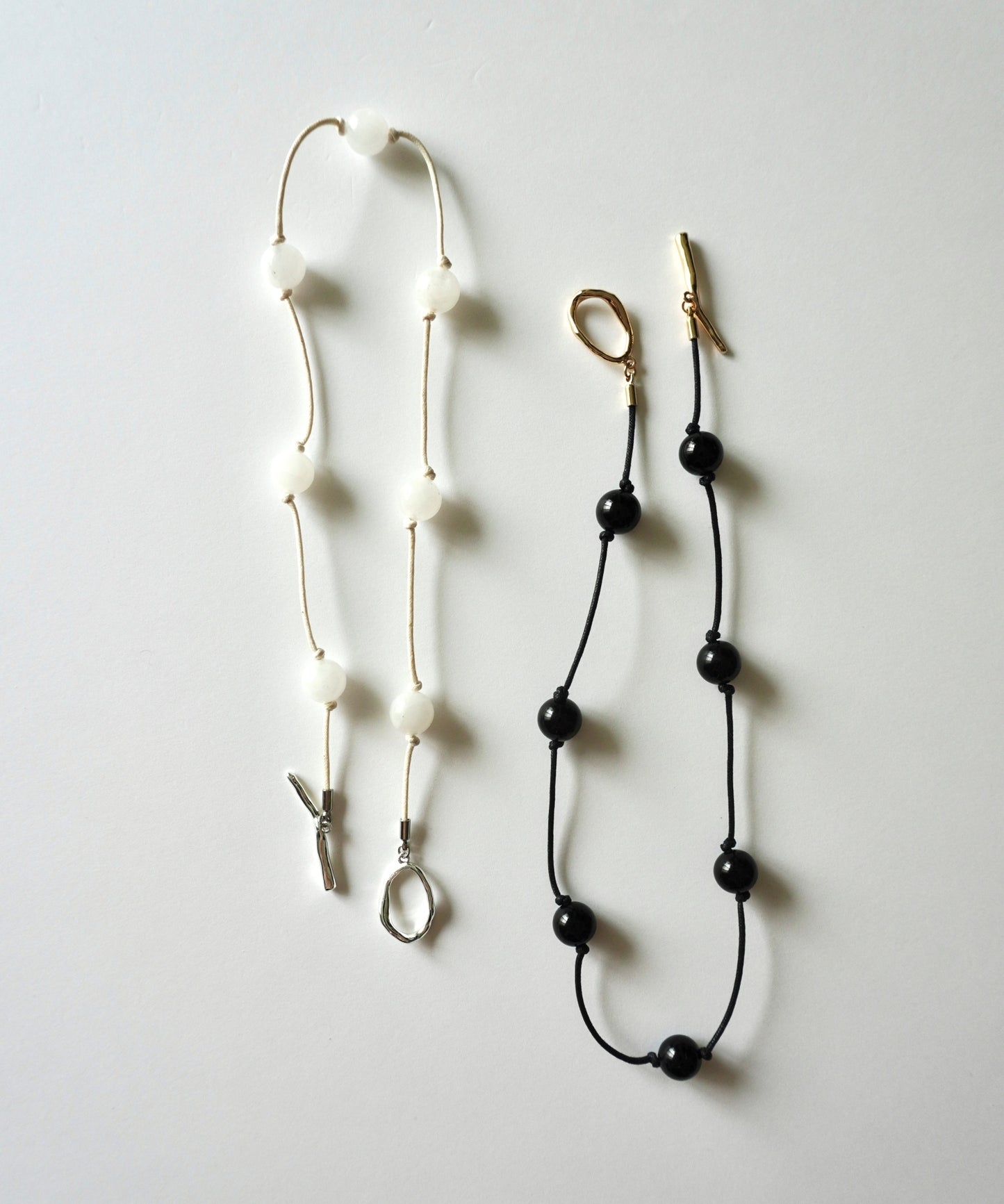 "candy" stone & code necklace