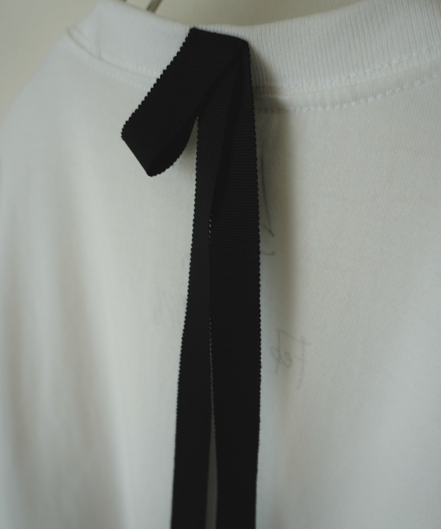 "Sunday" back tie Tee