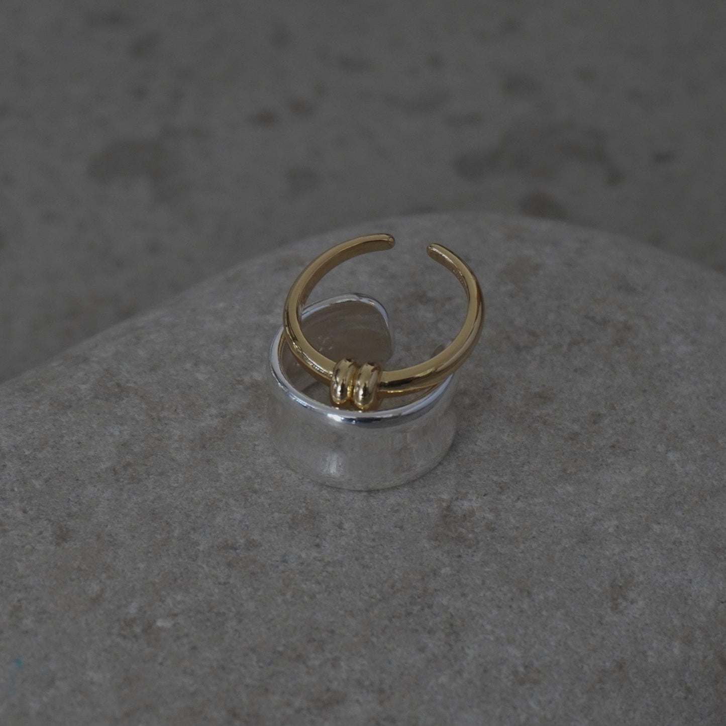 Layered ring