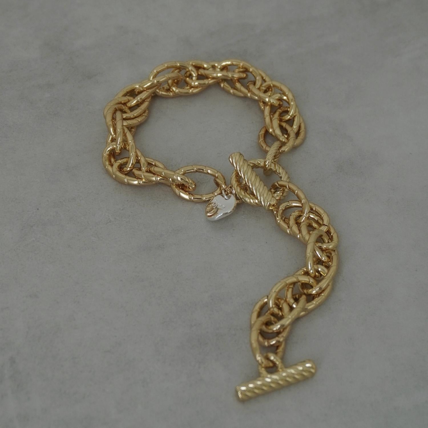 W long chain bracelet