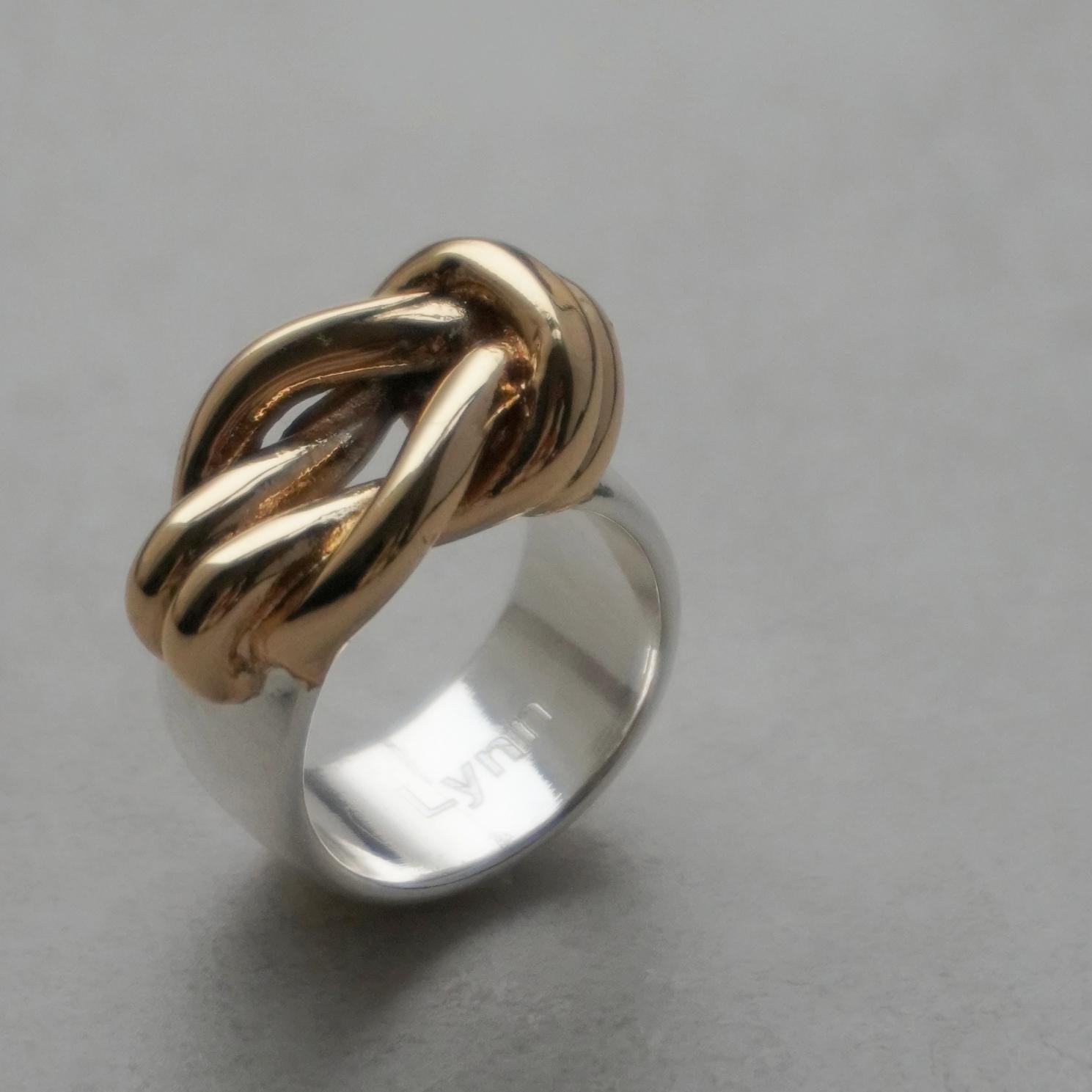 【SET企画】W knot ring & Thumb ring