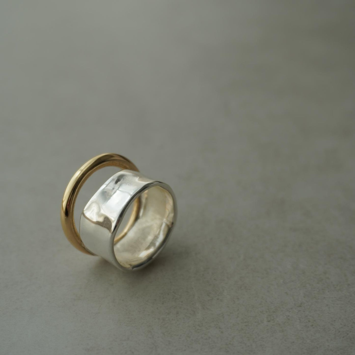 Layered pair ring